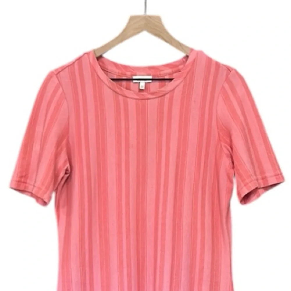 Ella Moss Women's Camilla Striped Trumpet Midi Dress Size Medium - Picture 6 of 10